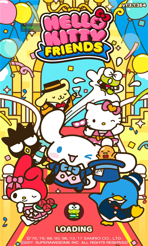 你好凱蒂貓的伙伴無限步數(Hello Kitty Friends)