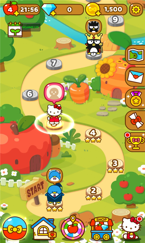 你好凱蒂貓的伙伴無限步數(Hello Kitty Friends)