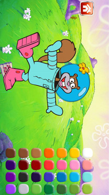 海綿寶寶填色(SpongeBob coloring)