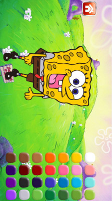 海綿寶寶填色(SpongeBob coloring)