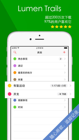 每日跟踪器日志和日记iPhone/iPad版