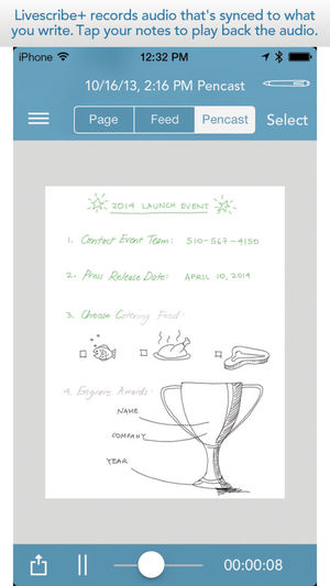Livescribe+ iPhone/iPad版