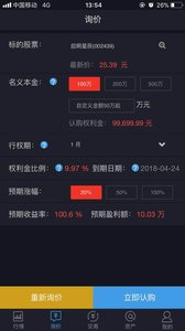 金駿福期權