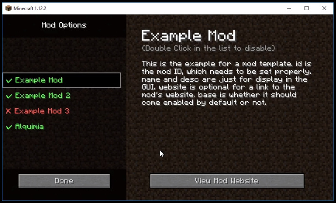 我的世界v1.12玩家的選擇mod