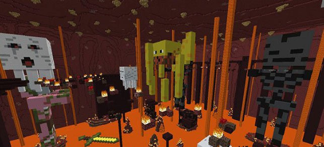 我的世界v1.10.2憤怒離開跑酷地圖MOD