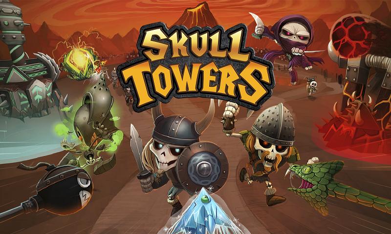 骷髏塔城堡防御無(wú)限鉆石(SkullTowers)