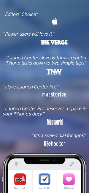 Launch Center Pro