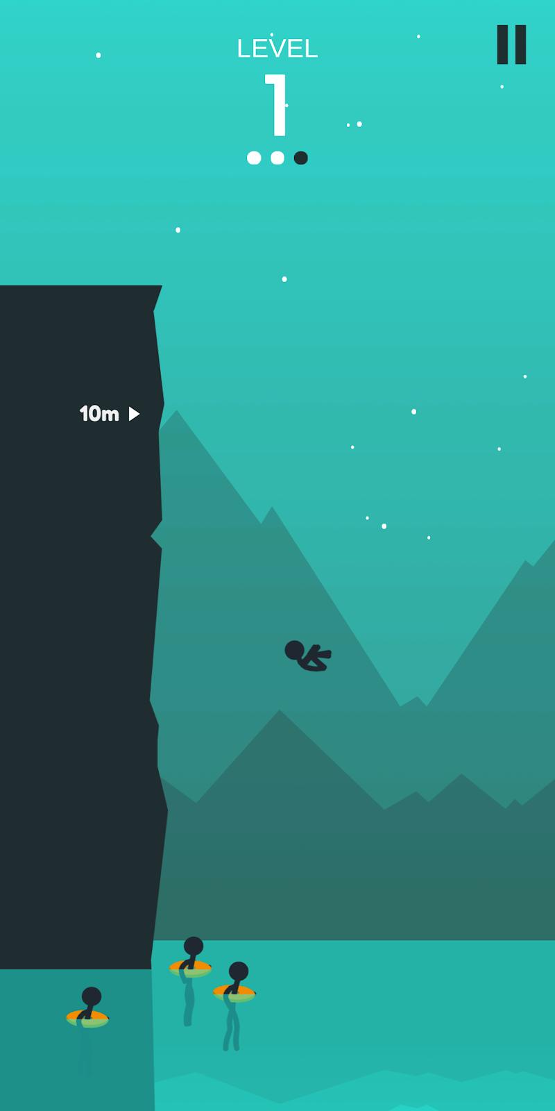 火柴人悬崖翻转跳水(Stick Man Cliff Diving)