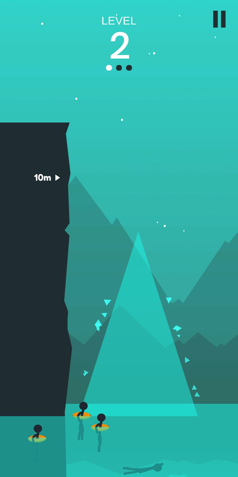 火柴人悬崖翻转跳水(Stick Man Cliff Diving)
