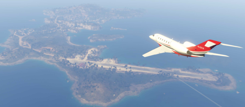 GTA5佩里科島進入方法